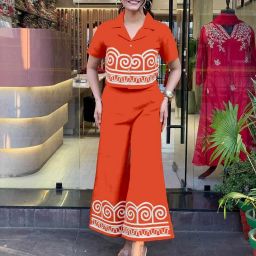 Top Palazzos Co-ords Set-image-15