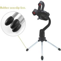 Cezo Multi-functional Retractable Mobile Phone Stand For Live Broadcast Mobile Holder image 2