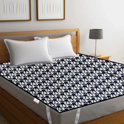 Elastic Strap Double Size Breathable, Waterproof Mattress Cover-image-20