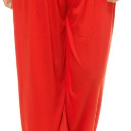 Solid Viscose Women Harem Pants-image-25