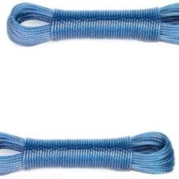 (2PCS ) 20 Meter High Durability Steel Wire for Hanging Clothes with Hooks Blue-image-5