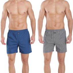 Pack of 2 Checkered Men Boxer-image-51