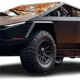 Tesla Cyber Truck toy|Light & Sound|Pullback action|Diecast metal|Random color-0-30