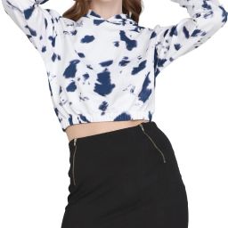 Casual Regular Sleeves Printed Women Multicolor Top-image-39