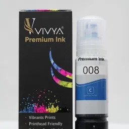 VIVYA 008 Cyan Compatible Refill Pigment Ink for Epson Cyan Ink Cartridge-image-47