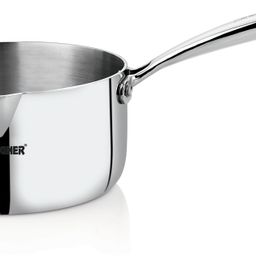bergner Argent TriPly Stainless Steel With Induction Bottom Sauce Pan 16 cm diameter 1.7 L capacity-picture-10