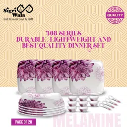 Pack of 20 Melamin Dinner Set-15