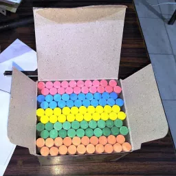 Dustless Color Chalks Limestone Slate Pencils Chalk 100pcs 1 chalk-23