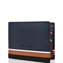 Allen Cooper Men Colourblocked Leather Two Fold Wallet-13