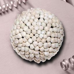 Peora Women Off-White Artificial Flower Juda Gajra Designed Bun Cover-20