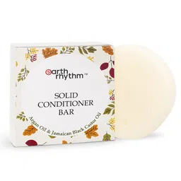 Earth Rhythm Solid Conditioner Bar with Argan & Black Castor Oil - Cardboard 80 g-50