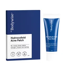 Be Bodywise Set of 2% Salicylic Acid Gel Face Wash 100ml & Hydrocolloid Acne Patches 24Pcs-13