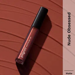Pilgrim Matte Me Up Long Lasting Liquid Lipstick - 3ml - Nude Obsessed - 04-13