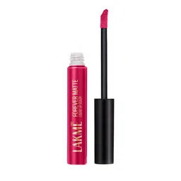Lakme Forever Matte Liquid Lip, 16hr Lipstick, Lightweight - Coral Sense 5.6ml-9