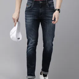 U.S. Polo Assn. Denim Co. Men Brandon Slim Tapered Fit Light Fade Stretchable Jeans-image-87