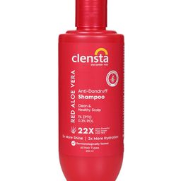 Clensta Red Aloe Vera Anti Dandruff Shampoo With ZPTO To Reduce Dandruff & Itching - 250ml-picture-13