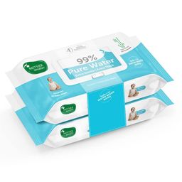Mother Sparsh Set of 2 99% Pure Water Biodegradable Unscented Baby Wipes - 40 Pulls each-13