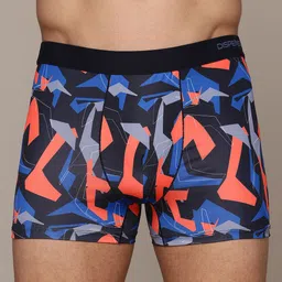 DISPENSER Men Abstract Printed Ultrasoft Stretchable Waistband Trunk-43