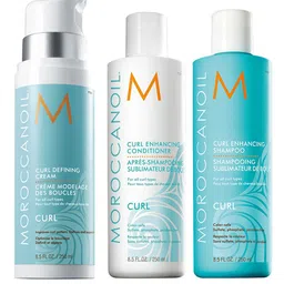MOROCCANOIL Curl Enhancing Hair Care Trio 250 ml each - Conditioner + Hair Cream + Shampoo-27