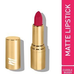 MyGlamm Treasure IT Long-Wear Suede Matte Lipstick with Vitamin E 4.2g - Cuddle Buddy-54