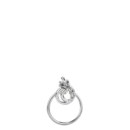 VALANOVA 925 Sterling Silver Diamond Studded Nosepin 0.24g-image-76
