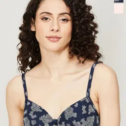Ginger by Lifestyle Pack Of 2 Floral Underwired Lightly Padded Cotton Everyday Bra-image-89