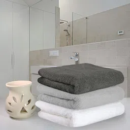 Heelium Unisex Super Soft & Quick Absorbent 600 GSM Bamboo Hand Towel-picture-27