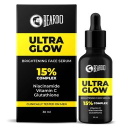 BEARDO Ultra Glow Brightening Face Serum with Niacinamide & Vitamin C - 30 ml-58
