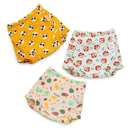 SuperBottoms Set Of 3 Super DryFeel Layer Pure Cotton Padded Potty Training Underwears-29