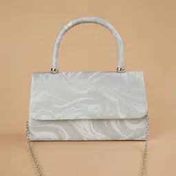 CODE by Lifestyle Women Abstract Printed Structured Satchel Bag image 4