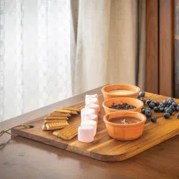 Florence Honey Brown Acacia Wood Chopping Board-image-1