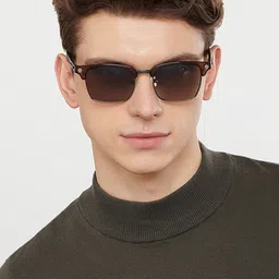 Vincent Chase by Lenskart Browline Sunglasses With Polarised and UV Protected Lens 122263 image 4