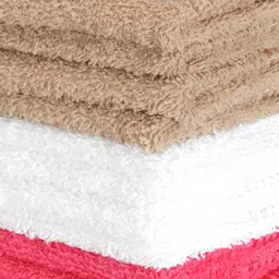 kopa BIANCA Set Of 12 Multicoloured Solid 380 GSM Pure Combed Cotton Terry Face Towels image 5