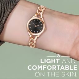 carlington Analogue Watch with Deployant Clasp image 1