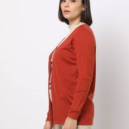 iscenery by vero moda Open-Front Cardigan with Full-Length Sleeves image 2