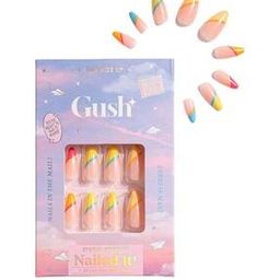 Pack of 8 Nailed It Reusable Luxury Press On Nails - Candy Land - Medium Almond-33
