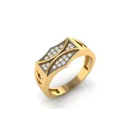 iski uski Louis Gold Diamond Mens Ring-picture-26