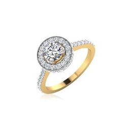 Yellow Gold Anaisha Solitaire Ring-image-10