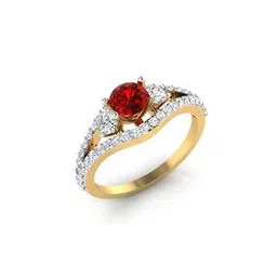 Yellow Gold Orvar Solitaire Ring-image-61