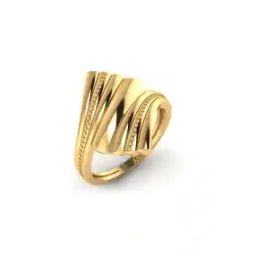 Yellow Gold Cocktail Ring-image-33