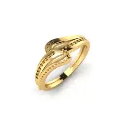 Beaded Yellow Gold Ring-image-43