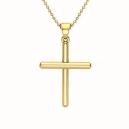Yellow Gold Cross Pendant-image-55