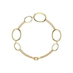 Yellow Gold Link Bracelet-picture-51