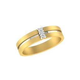 dishis Yellow Gold Diamond Band Ring-picture-21