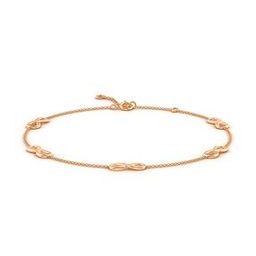 Women Yellow Gold Geometric Anklet-image-46