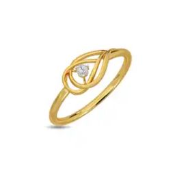 Men Yellow Gold Diamond Studded Ring - Rivka Diamond Ring-image-37