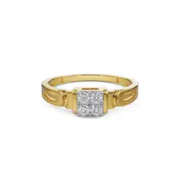 Men Quartet Diamond Wedding Lab Grown Diamond Band Ring-image-4