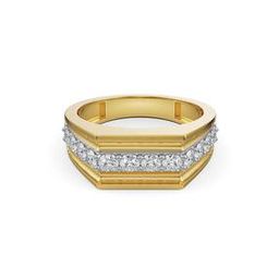 Men Palagio Wedding Lab Grown Diamond Band Ring-image-12