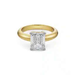 Men Timeless Emerald Cut Lab Grown Diamond Ring-image-69