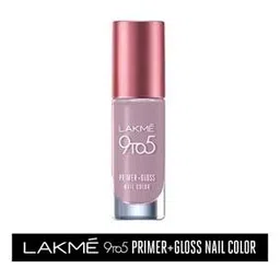 9 To 5 Primer + Gloss Nail Colour - Grey Cloud-31